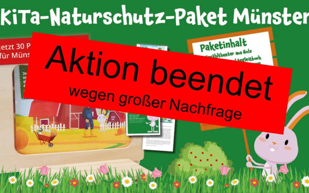 Jetzt bewerben für ein Naturschutz-Paket