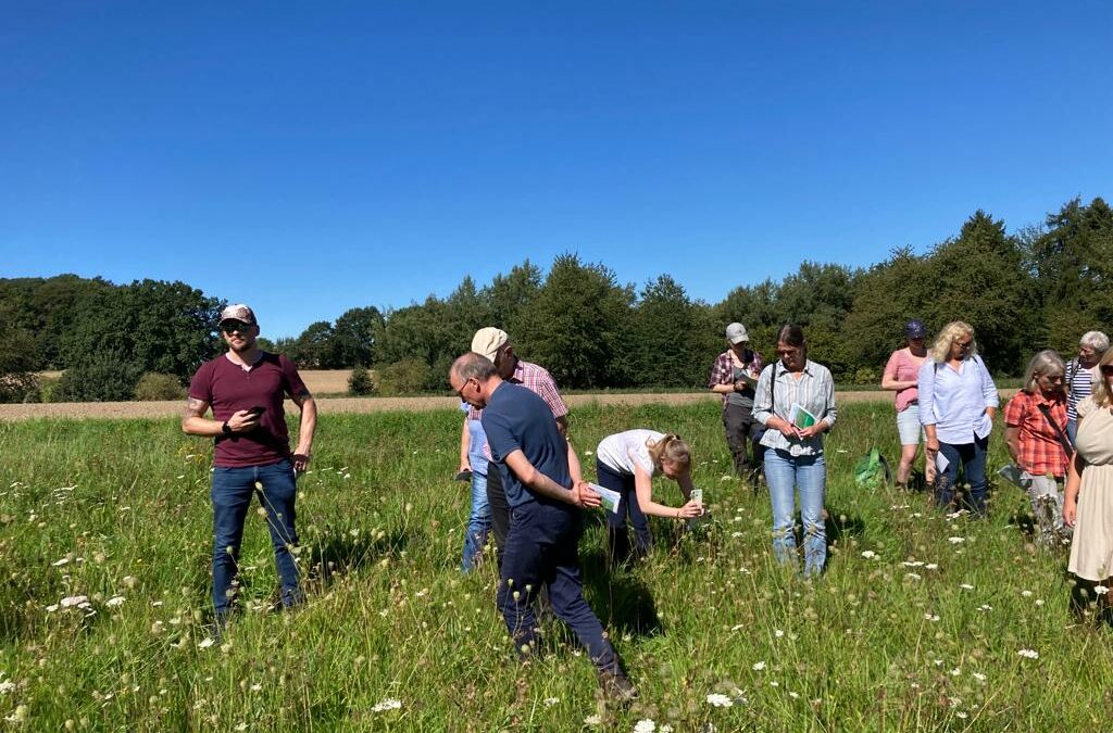 Feldexkursion im Kreis Herford