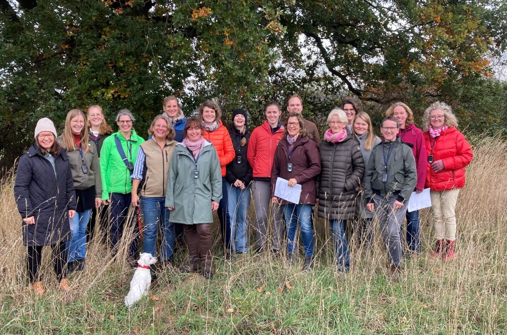 landwirtschaftlichen Unternehmerinnen informieren sich